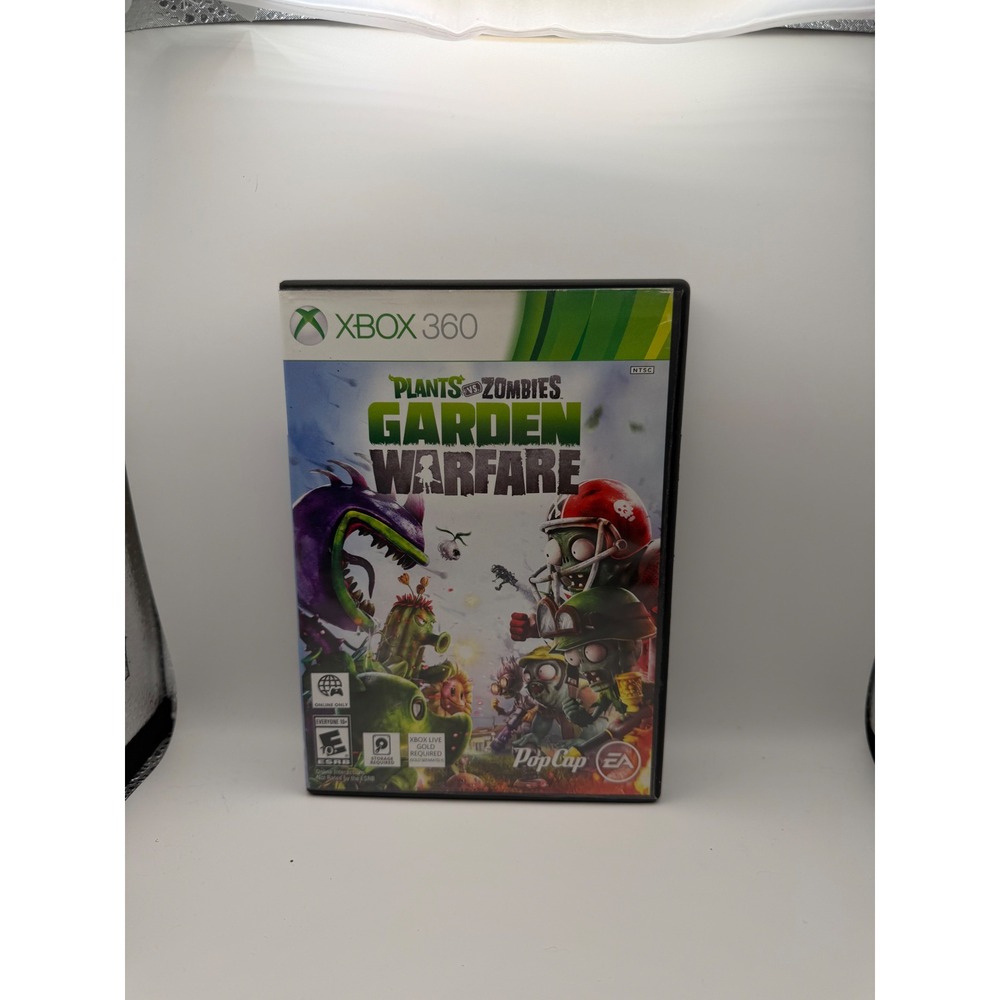Plants vs Zombies Garden Warfare Xbox 360 EA PopCap Video Game NTSC